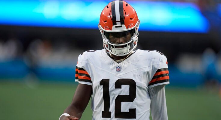Shedeur Sanders se ve cómodo en la ofensiva de Cleveland