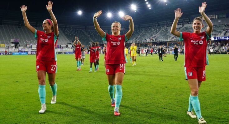 Clasificación de potencia de NWSL: selección actual a la derecha donde se detuvieron