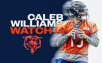 Cómo el QB de los Bears observó el día 10 del campo de entrenamiento