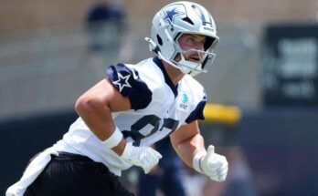 Los vaqueros Te Jake Ferguson, RB Jaydon Blue sufren heridas prácticas como la cultura de la física de Dallas