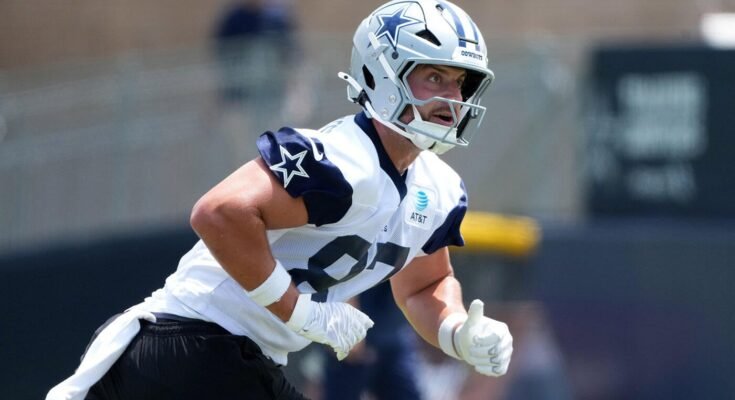 Los vaqueros Te Jake Ferguson, RB Jaydon Blue sufren heridas prácticas como la cultura de la física de Dallas