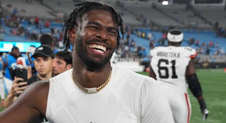La entrevista de los Browns QB Sanders después del primer partido de la NFL fue poderoso