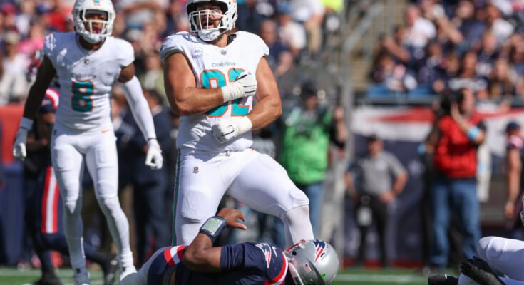 Zach Sieler cita a Arnold Schwarzenegger en los límites de la ruptura con los delfines