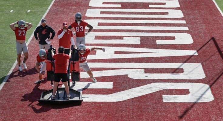WSU termina apretado, la mitad de la esquina hace grandes juegos en el día 2 del campamento de otoño