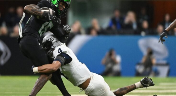 Cada defensa en el calendario de los Oregon Ducks 2025, clasificados por la producción