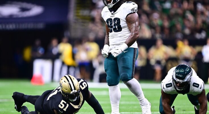PRINCIÓN EAGLES SEMANA 1 CONTRA BENGALS: ganadores y perdedores