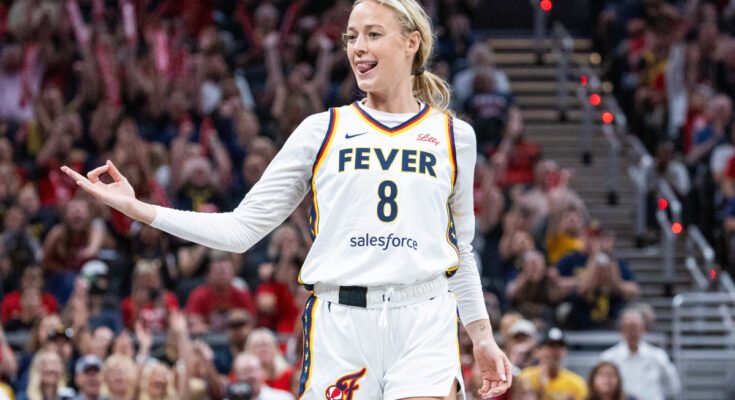 ¿Es Sophie Cunningham la mejor tiradora de fiebre detrás de Caitlin Clark? Pesa la estrella de Indiana