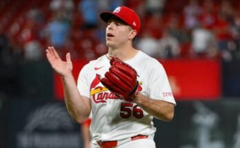 Ryan Helsley Electric Comenzar, los platos caen a los Gigantes en 10 rondas