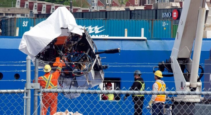 Informe de la Guardia Costera sobre la implosión sumergible de Titán en Simple Oceangate PDG Stockton Rush