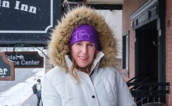 Una foto de la directora Amy Berg en el Festival de Cine de Sundance