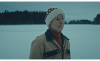 Emma Thompson en Dead of Winter, girando escenas de acción a los 66 años