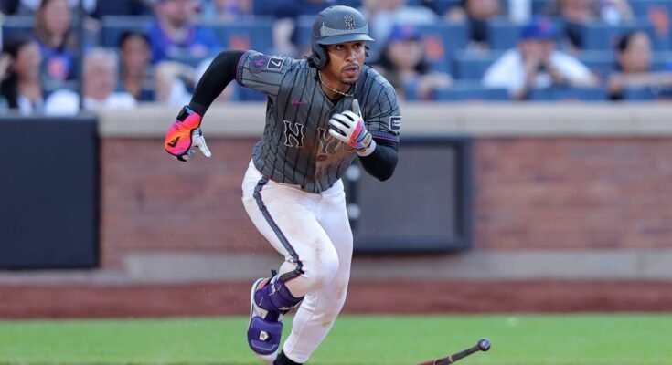 La parte superior del pedido estalló mientras Mets Snap pierde la secuencia con 12-6 victorias en los Gigantes