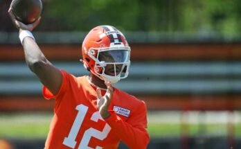 El lugar de la lista de Sanders Sanders considerado como "buenas noticias" para su camino a Browns QB1