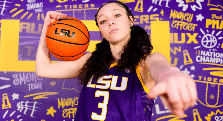 La recluta de baloncesto femenino de LSU, Bella Hines se abre a la marca Jordan, la relación con Kim Mulkey y más