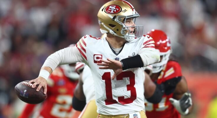 Cómo apostar en los 49ers en 2025: Odds du Super Bowl, Win Total, Accesorios, Best París para San Francisco