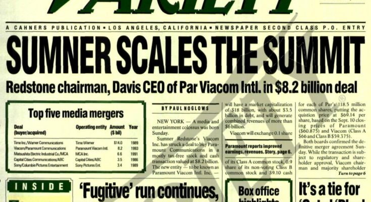 La era de Redstone para Paramount y CBS termina con Little Fanfare (columna)
