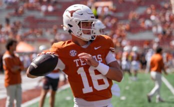 Arch Manning de Texas lidera el fútbol de la Universidad del cuarto usando Nilo para restaurar