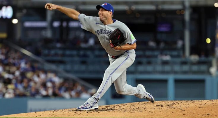 Toronto Blue Jays, Max Scherzer, libro en la segunda ronda del viernes.