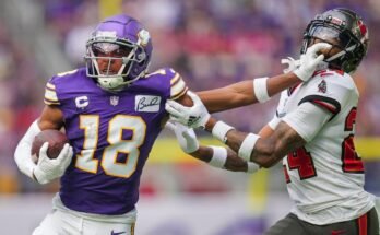Pelocas Parrit de 2025 NFL GRATIS, Predicciones: Back Packers, Justin Jefferson, Caleb Williams en NFC North Bets