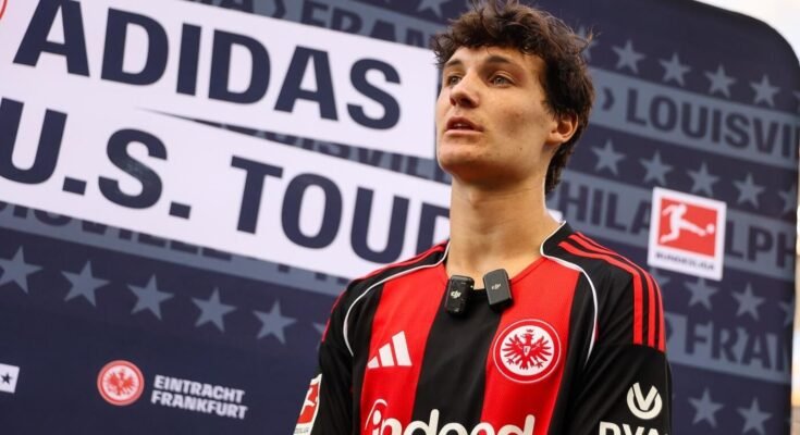 Paxt Aaronson d'Smnt apunta a un papel importante en Eintracht Francfurt, lugar en 2026 Copa Mundial de la FIFA