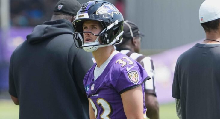Notebook de Camp Camp de Ravens: El nuevo pateador Tyler Loop obtiene `` A +++ 'de John Harbaugh en la primera prueba en el estadio